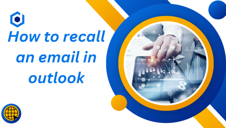 How to recall an email in outlook